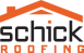 Roofing logo black letters